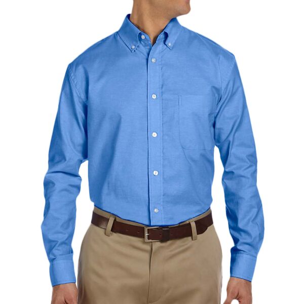 COG - Men's Long-Sleeve Oxford with Stain-Release Thumbnail