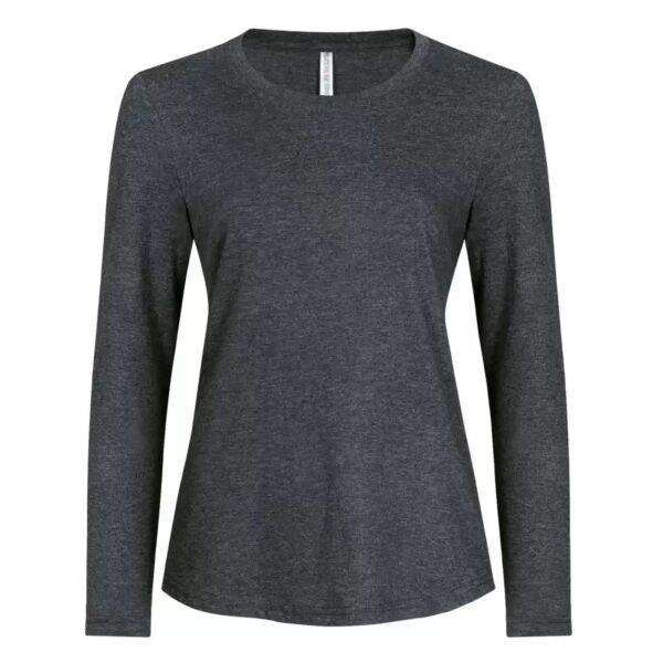 Ring Spun Long Sleeve Ladies Tee Thumbnail